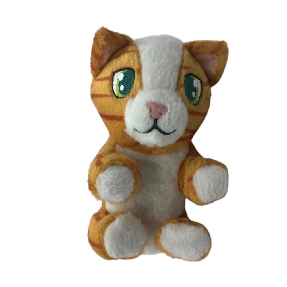 Club Petz IMC Toys Mini Tickles‎ Tabby Plush Cat Stuffed Animal Toy 6" Giggles